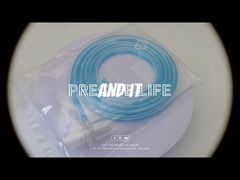 Sensor de flujo para lactantes/neonatos Hamilton 155500, conector OD15m-OD15F, color azul