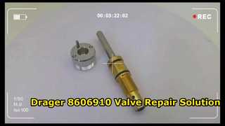 Solución de reparación de válvula dosificadora de gas del colector Drager 8606910